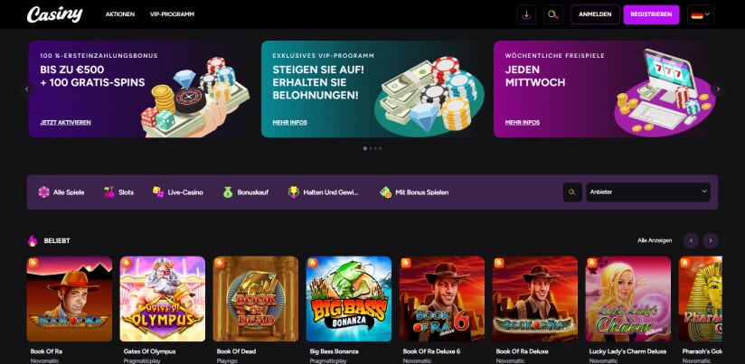 The Ultimate Gaming Experience Awaits at Casiny Casino